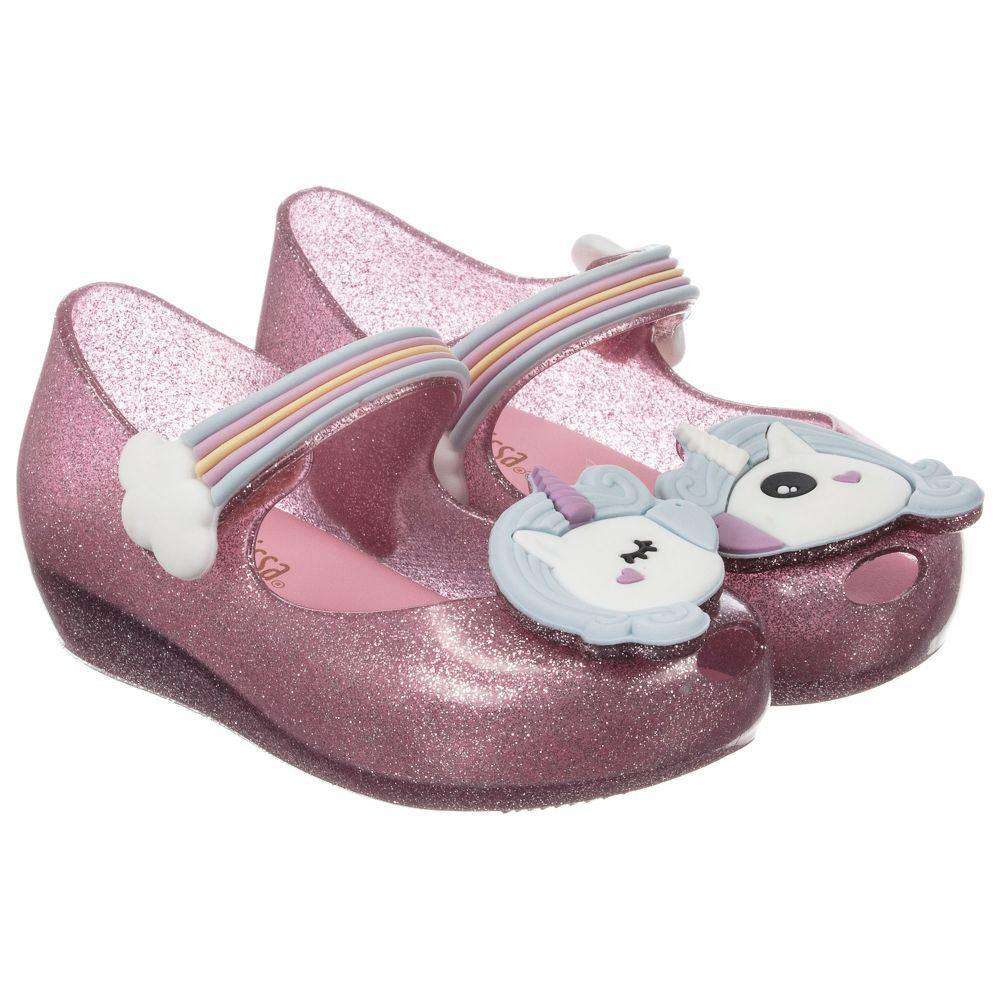 MINI MELISSA PINK ULTRAGIRL JELLY SHOES EU 27 UK 9