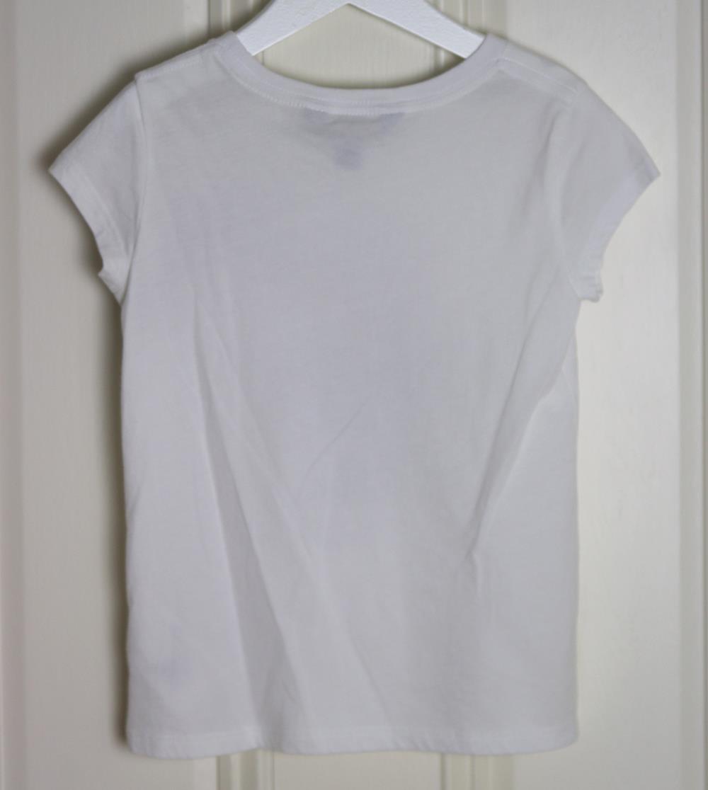 POLO RALPH LAUREN KIDS GIRLS COTTON T-SHIRT 6 YEARS