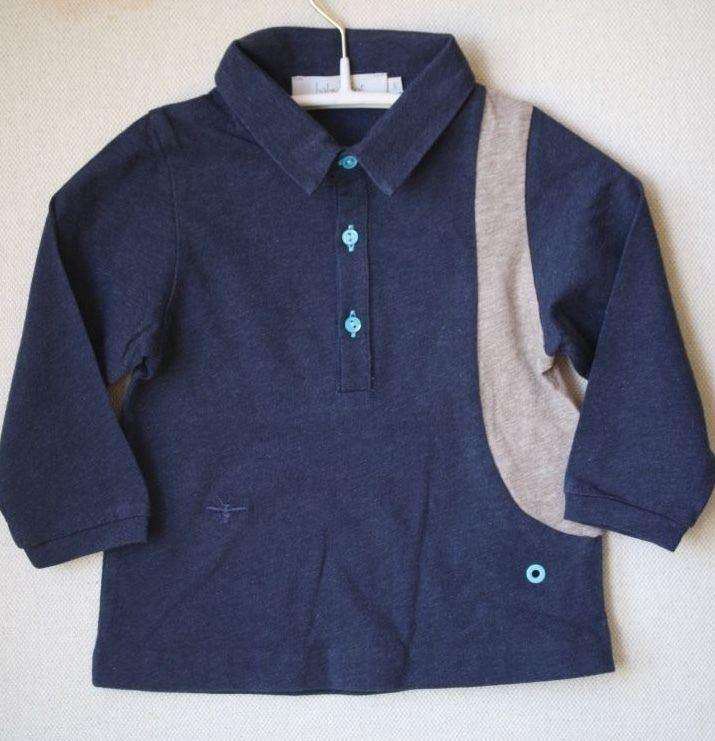 BABY DIOR NAVY TOP TEE 12 MONTHS