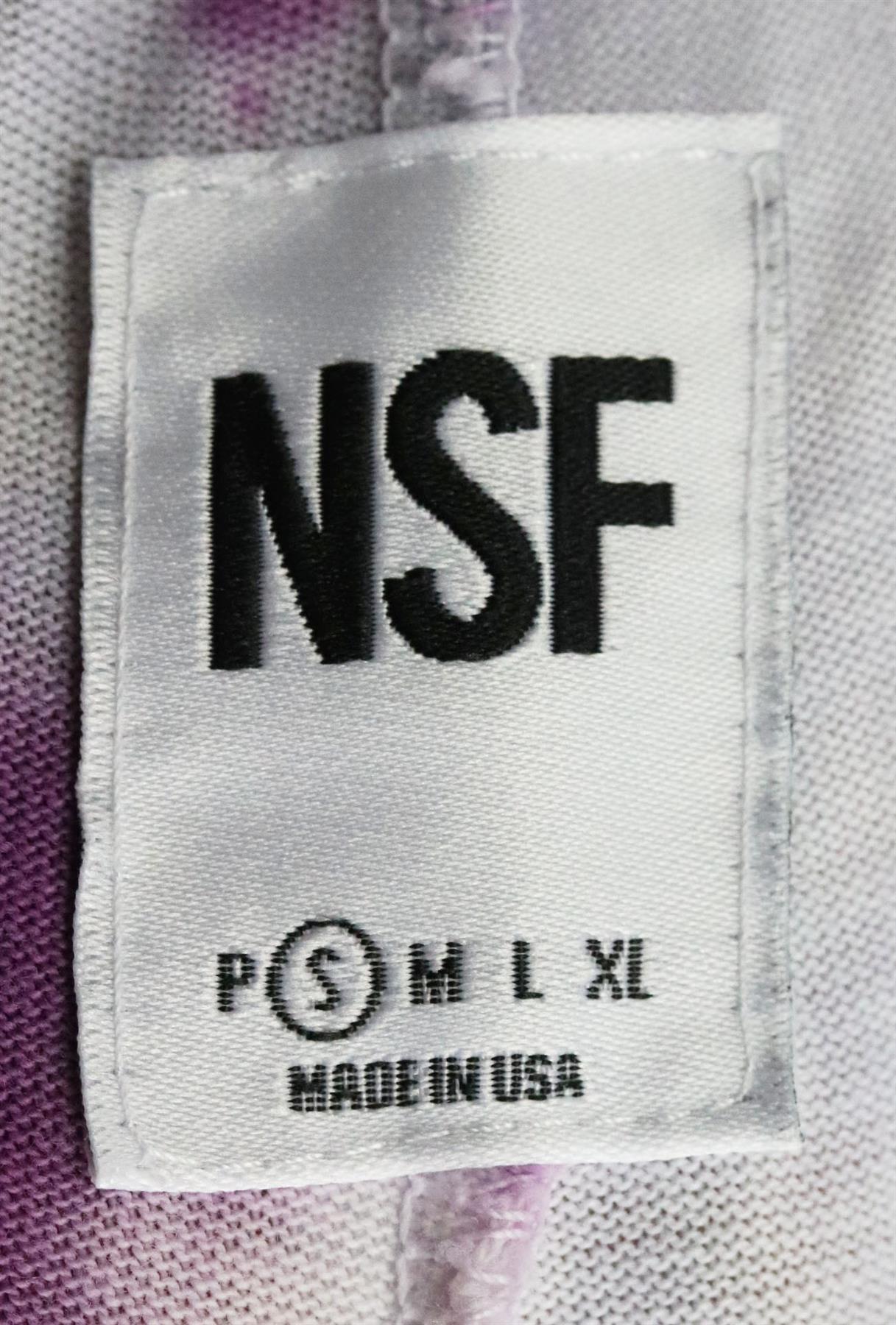NSF TIE DYED COTTON TRACK PANTS SMALL