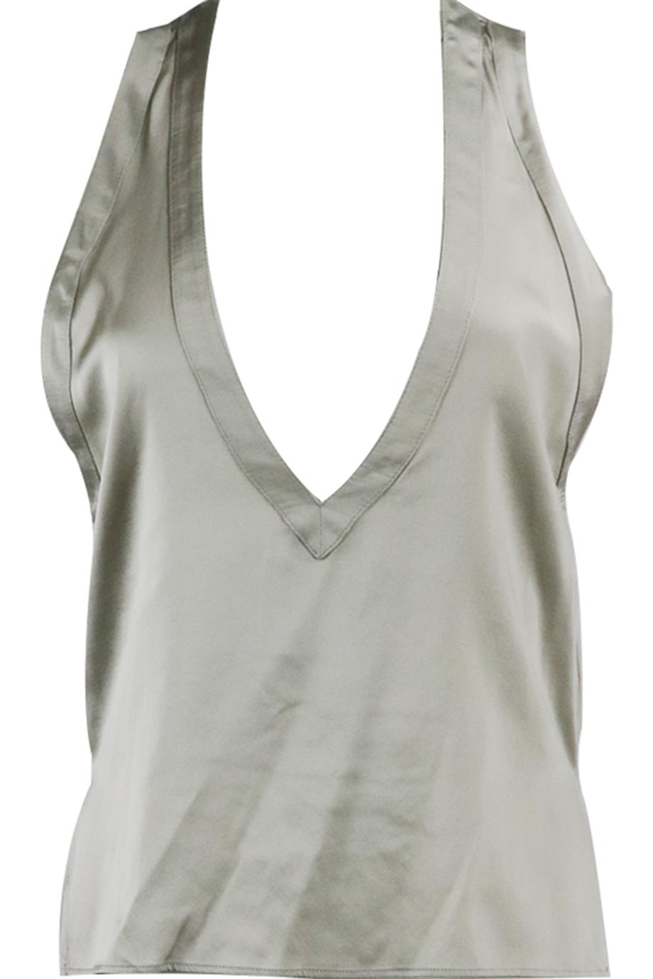 ALASDAIR SILK SATIN TOP US 0 UK 4