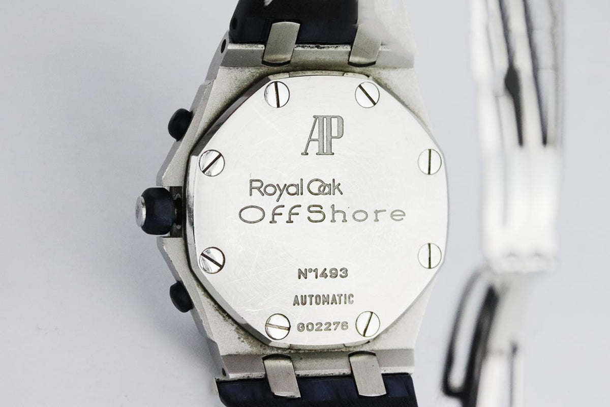 AUDEMAR PIGUET ROYAL OAK OFFSHORE CHRONOGRAPH 42MM NAVY MODEL WRIST WATCH