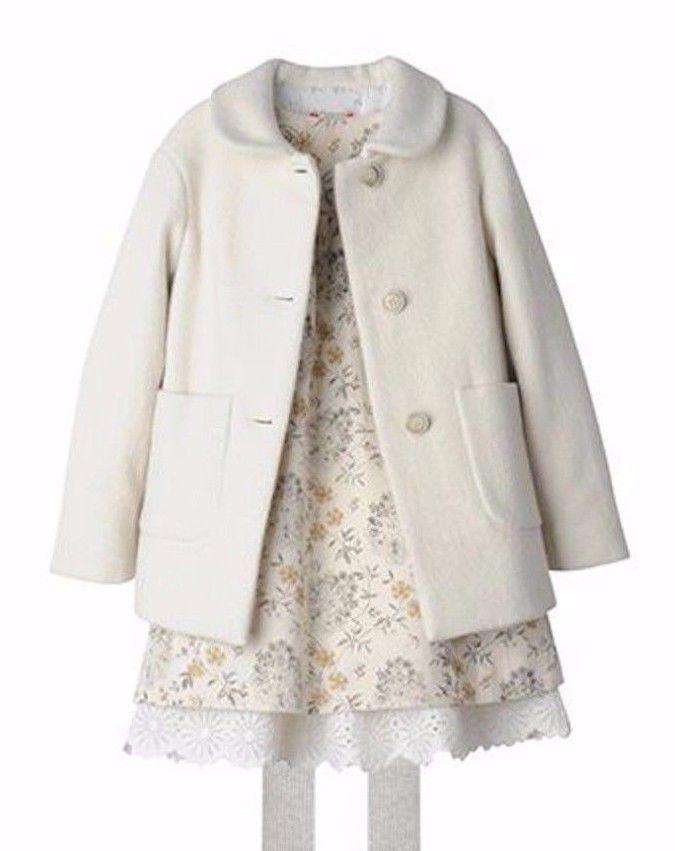 BONPOINT BABY GIRLS DIANA COAT JACKET 4 YEARS