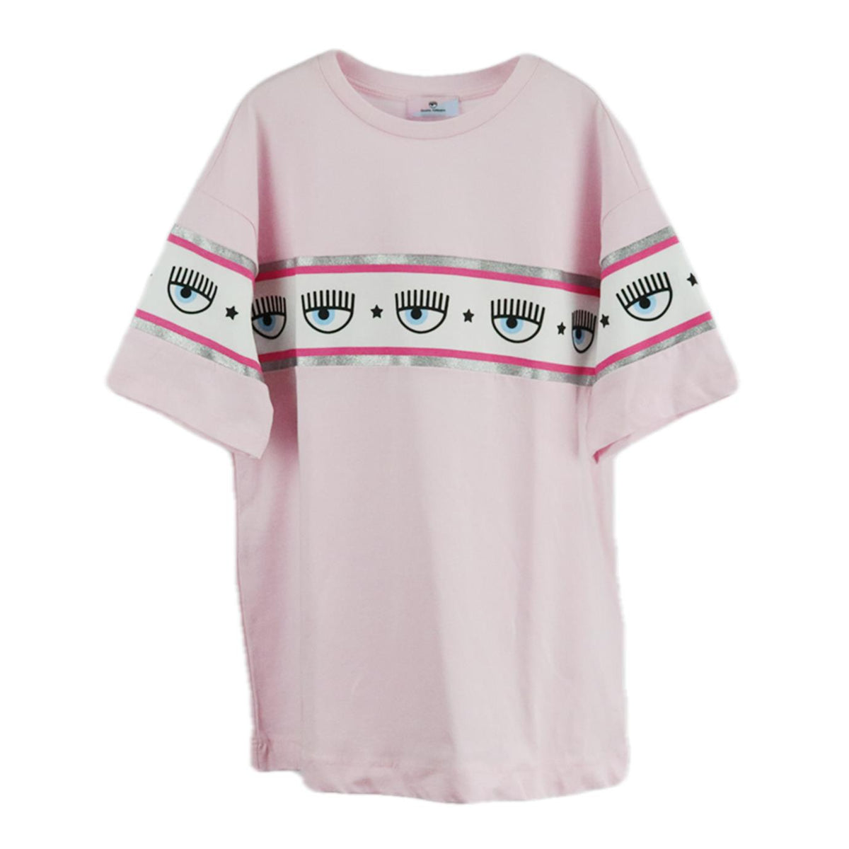 CHIARA FERRAGNI KIDS GIRLS COTTON T-SHIRT 8 YEARS
