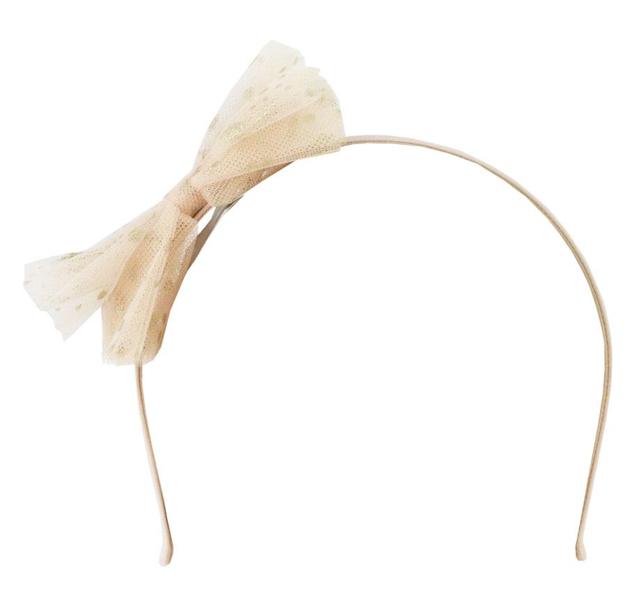 CHRISTIAN DIOR KIDS GIRLS BOW HEADBAND