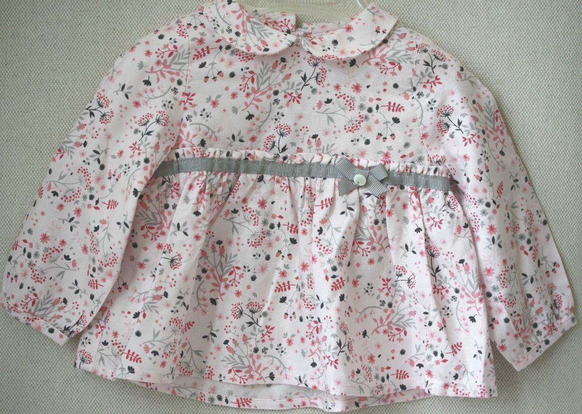 TARTINE ET CHOCOLAT BABY FLORAL BLOUSE 12 MONTHS