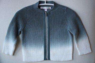 BONPOINT BABY COTTON OMBRE CARDIGAN 12 MONTHS