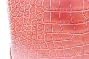 HERMÈS 2013 BIRKIN 35CM MATTE ALLIGATOR MISSISSIPPIENSIS LEATHER BAG