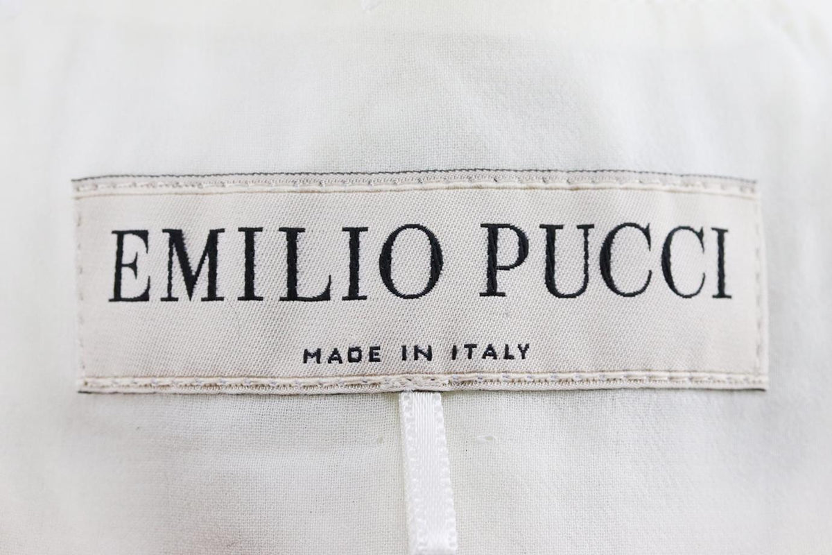 EMILIO PUCCI EMBELLISHED SILK JUMPSUIT IT 40 UK 8