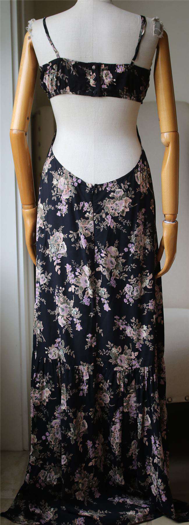 FLYNN SKYE FARRAH FLORAL MAXI DRESS MEDIUM