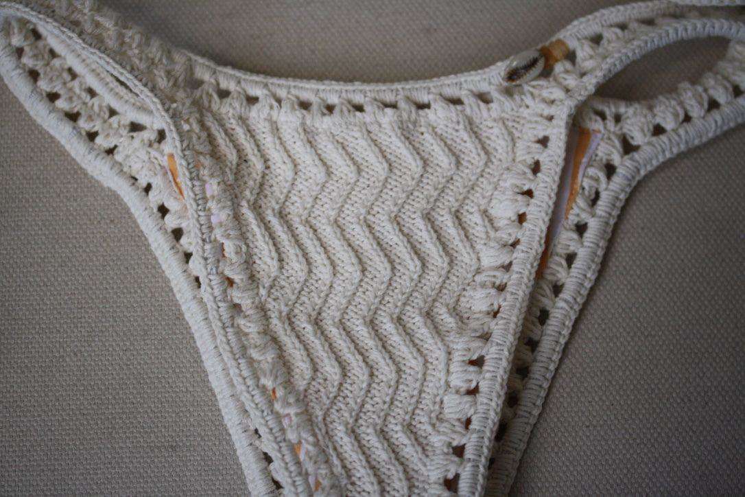 SHE MADE ME CROCHET BIKINI SMALL/MEDIUM/LARGE
