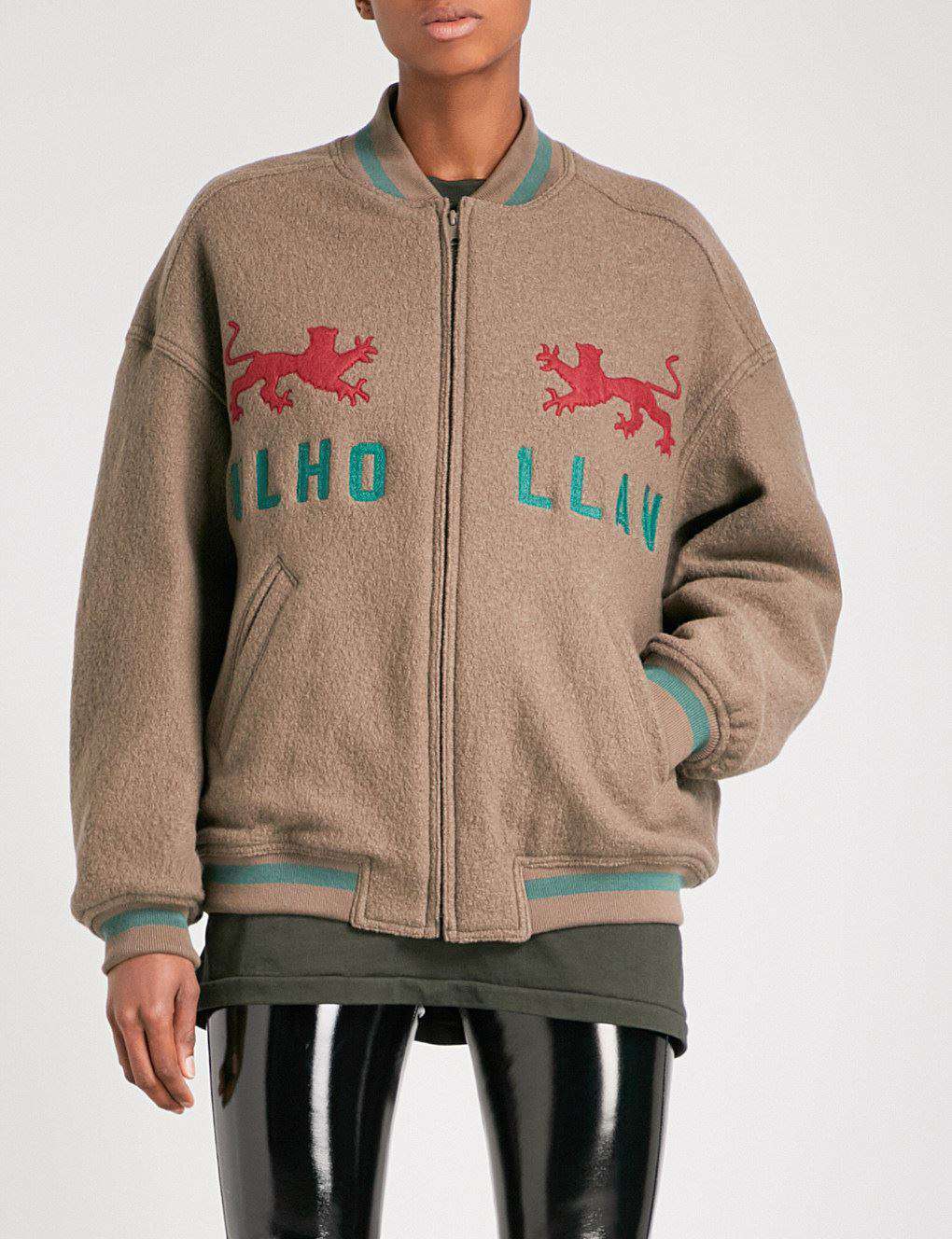 YEEZY SEASON 5 MULHOLLAND OVERSIZE CLASSIC BOMBER JACKET SMALL