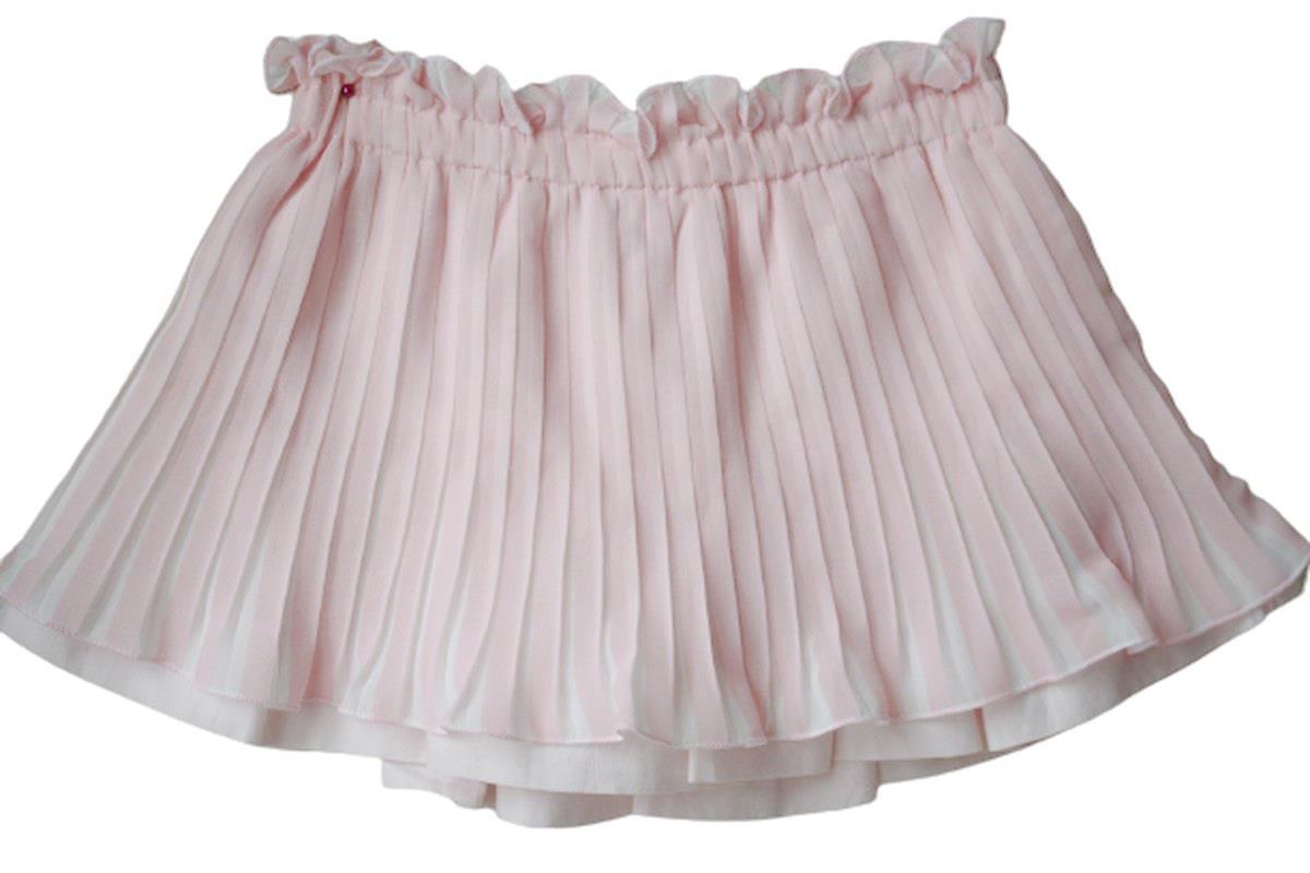 MONNALISA BABY PINK PLEATED SKIRT 2 YEARS