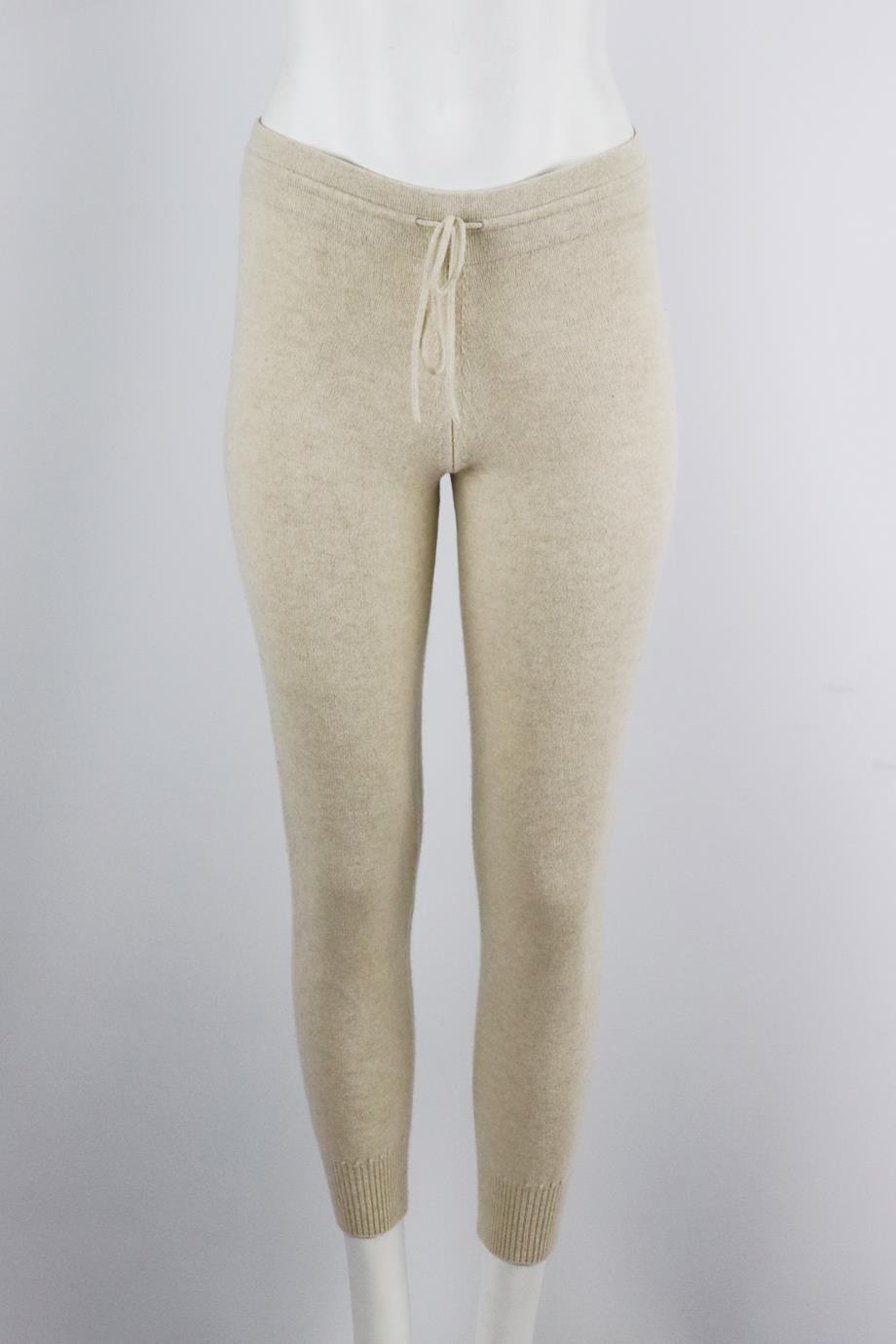 THEORY WOOL AND CASHMERE BLEND PANTS XSMALL