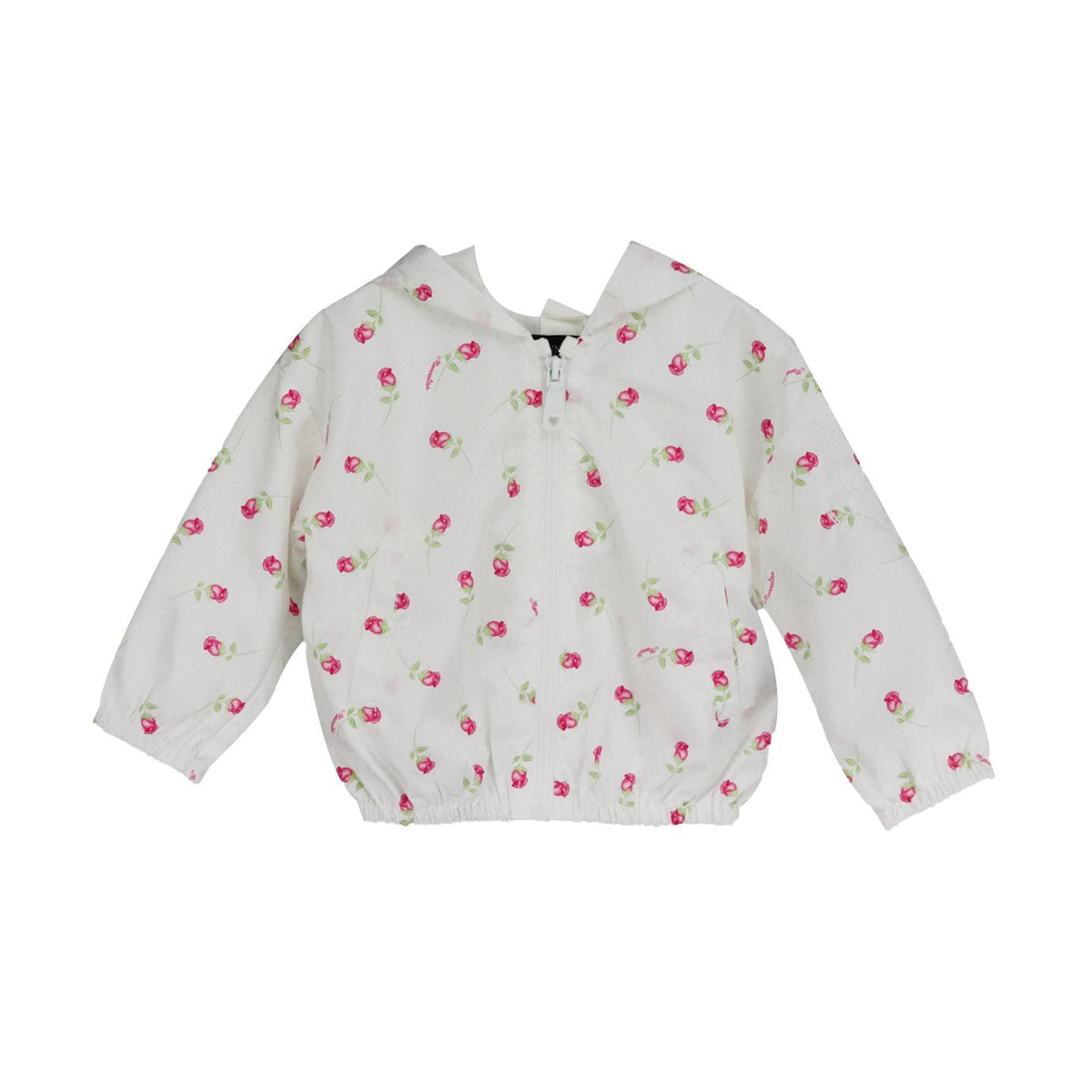 MONNALISA BABY GIRLS ROSE WINDBREAKER JACKET 18 MONTHS