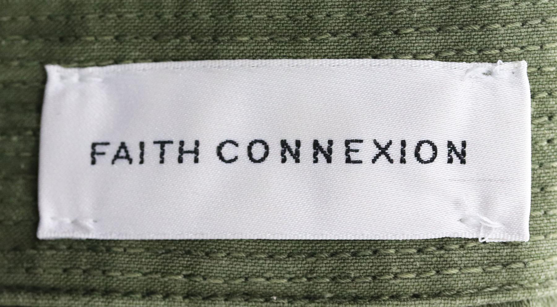 FAITH CONNEXION + VINCENT DACQUIN PRINTED COTTON CANVAS JACKET MEDIUM
