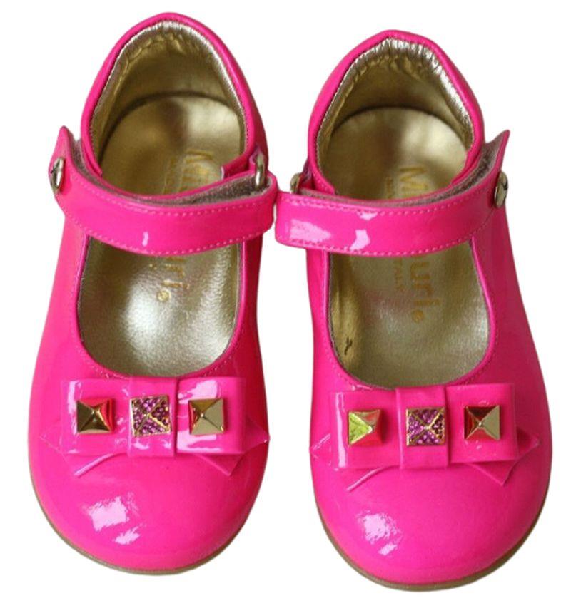MISSOURI BABY FUSCHIA BALLERINA SHOES EU 19 UK 3 US 4