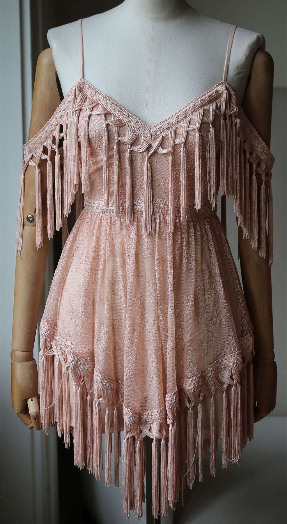 ALICE MCCALL ENVY ME LACE MINI DRESS UK 6