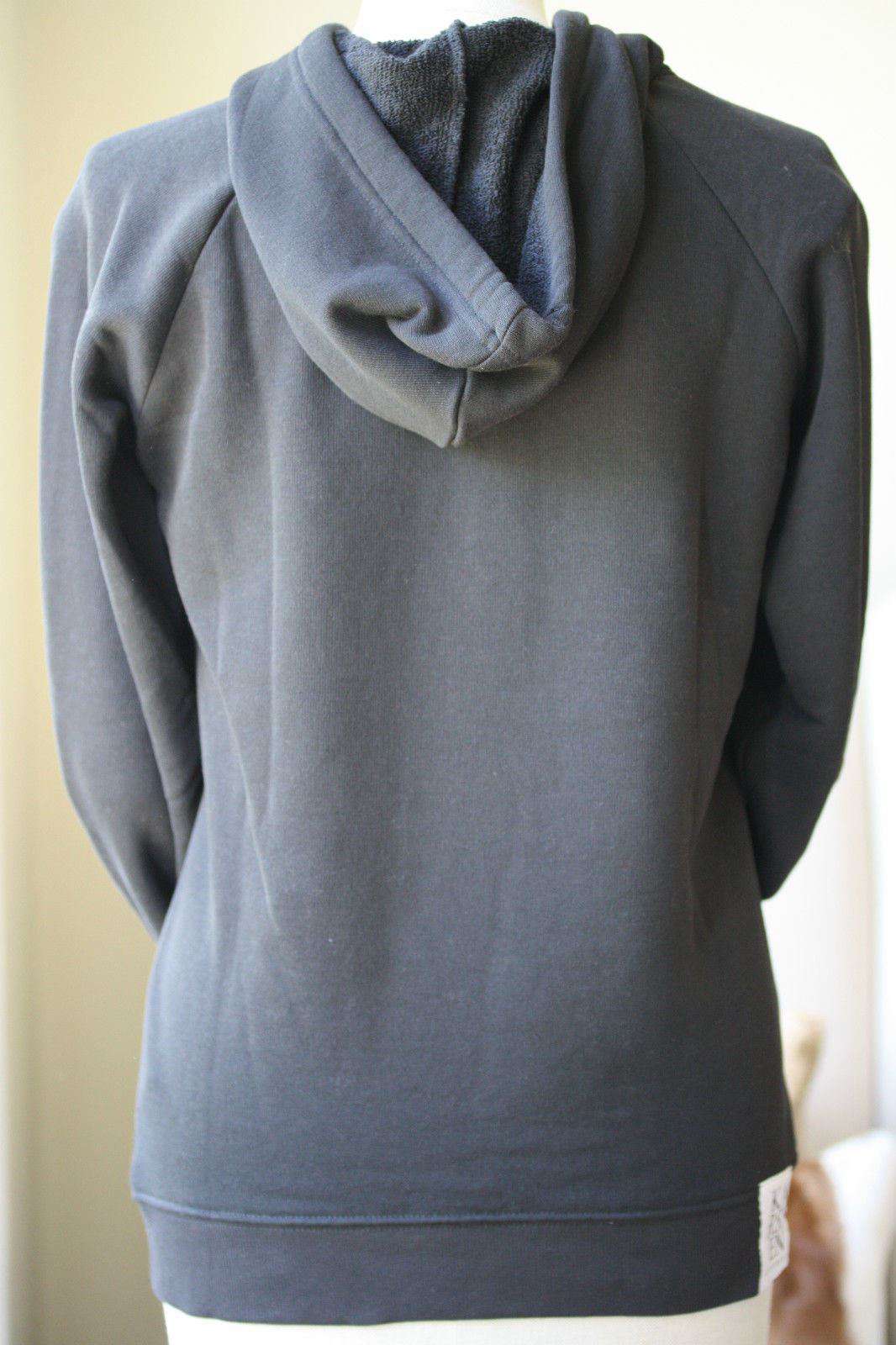 ZOE KARSSEN BASIC BLACK TE HOODIE SMALL