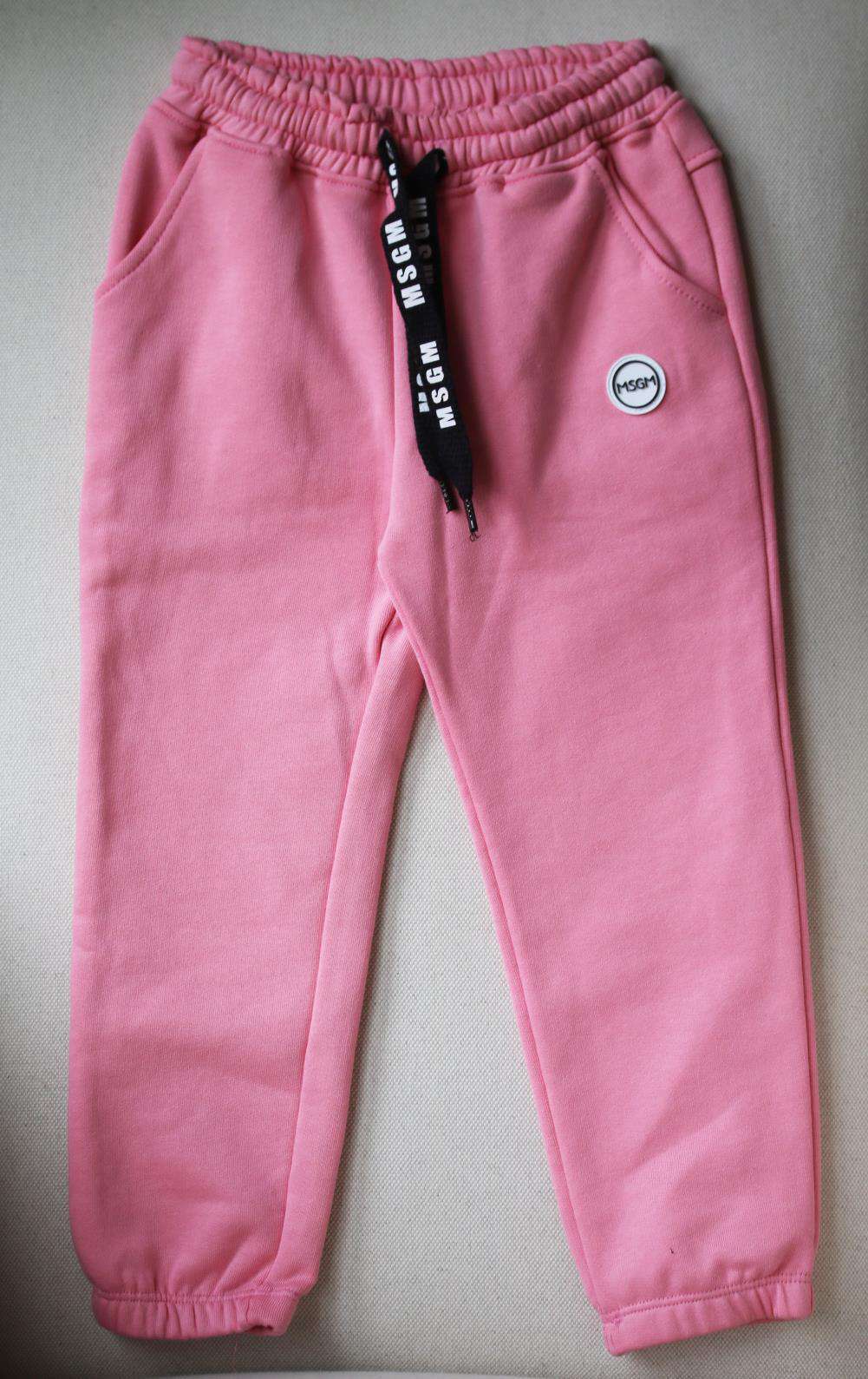 MSGM KIDS GIRLS LOGO COTTON TRACKSUIT 4 YEARS