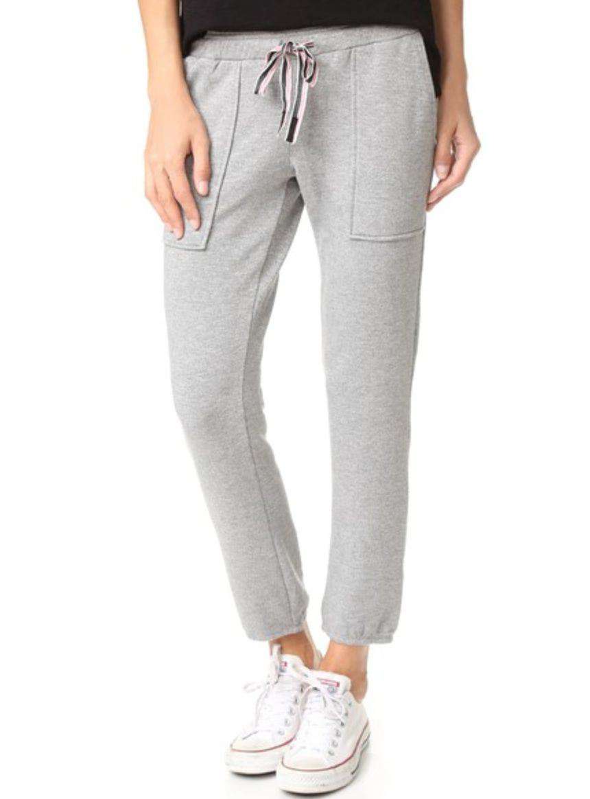 STATESIDE FLEECE GREY SWEATPANTS SMALL