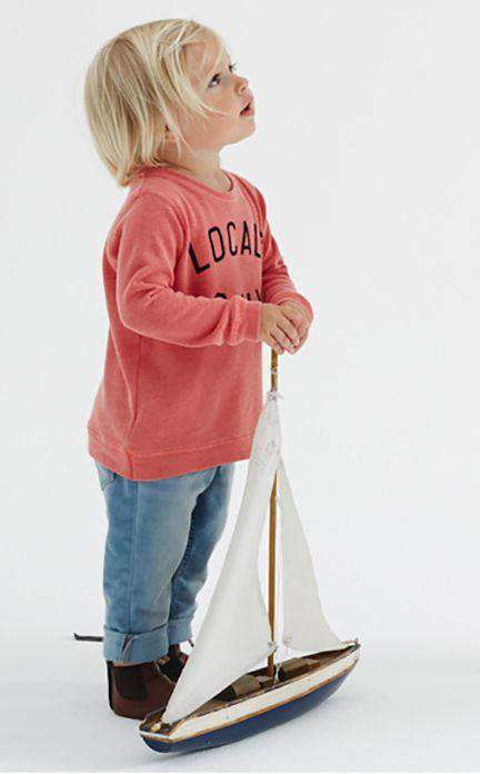 SUNDRY PETIT BABY LOCALS ONLY SWEATSHIRT JUMPER 2 YEARS