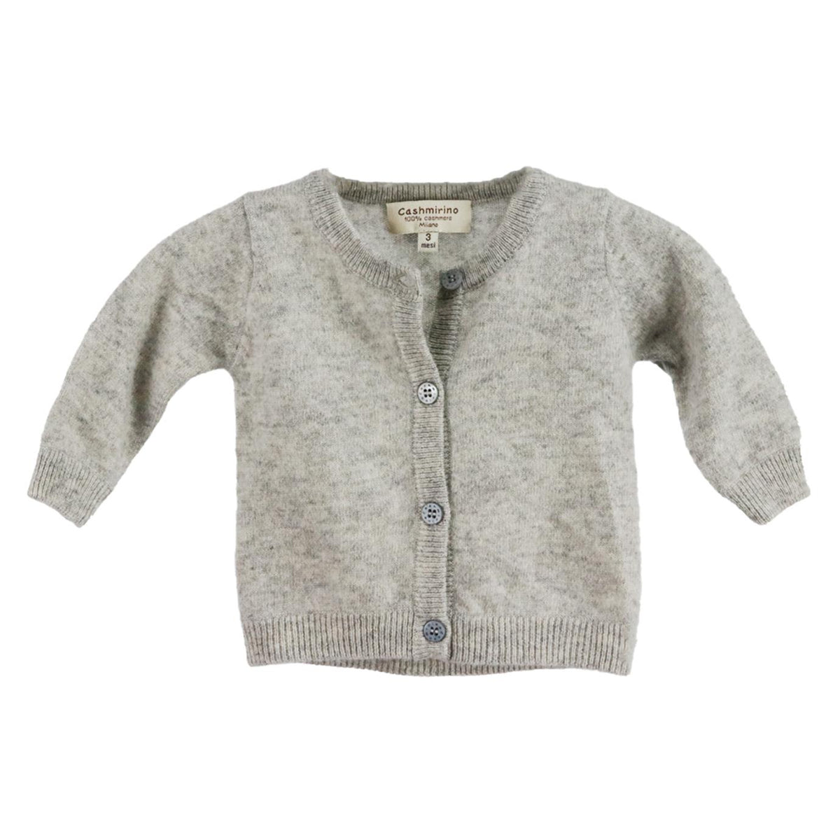 CASHMIRINO BABY UNISEX CASHMERE CARDIGAN 3 MONTHS