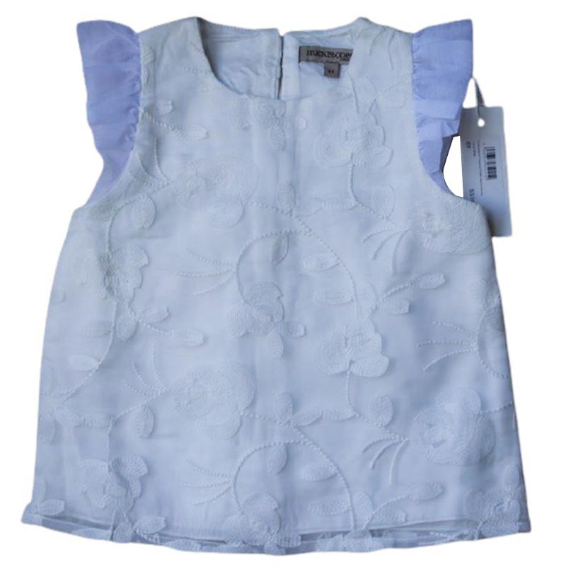 HUCKLEBONES LONDON GIRLS FLORAL BLOUSE 6 YEARS
