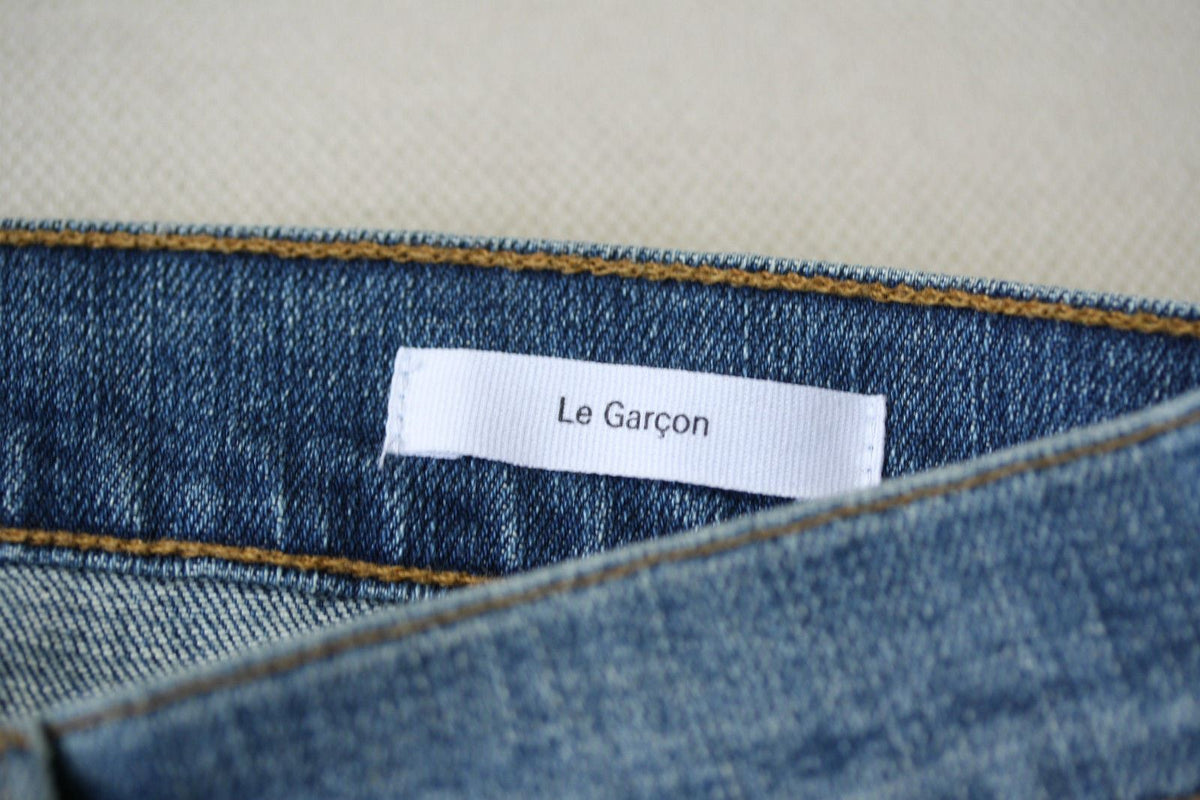 FRAME LE GARCON BROOKS JEANS W24 UK 6