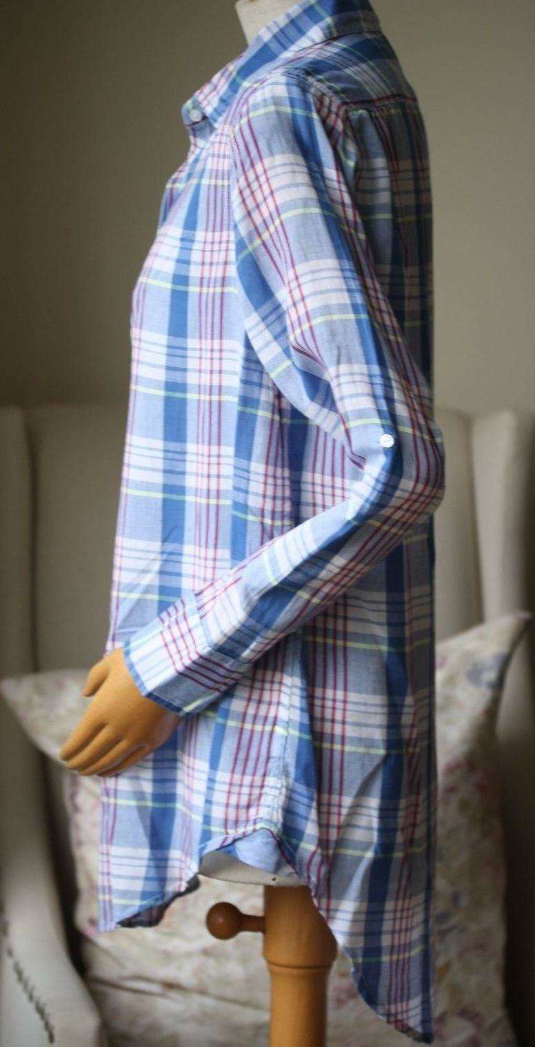 SUNDRY PLAID BASIC SHIRT 1 UK 8