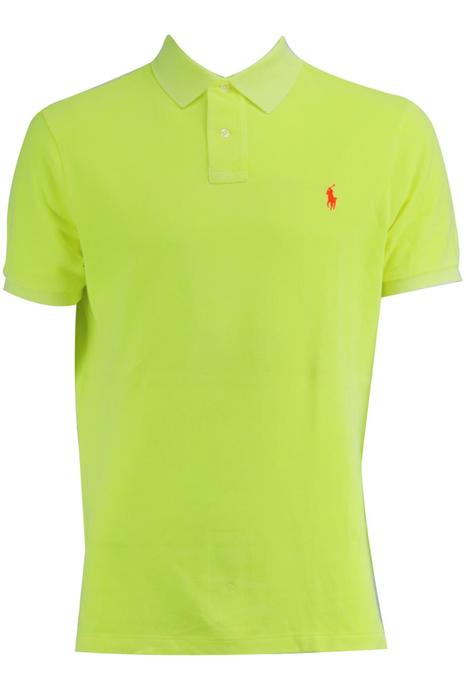 POLO RALPH LAUREN MEN'S SLIM FIT COTTON PIQUÉ POLO SHIRT LARGE