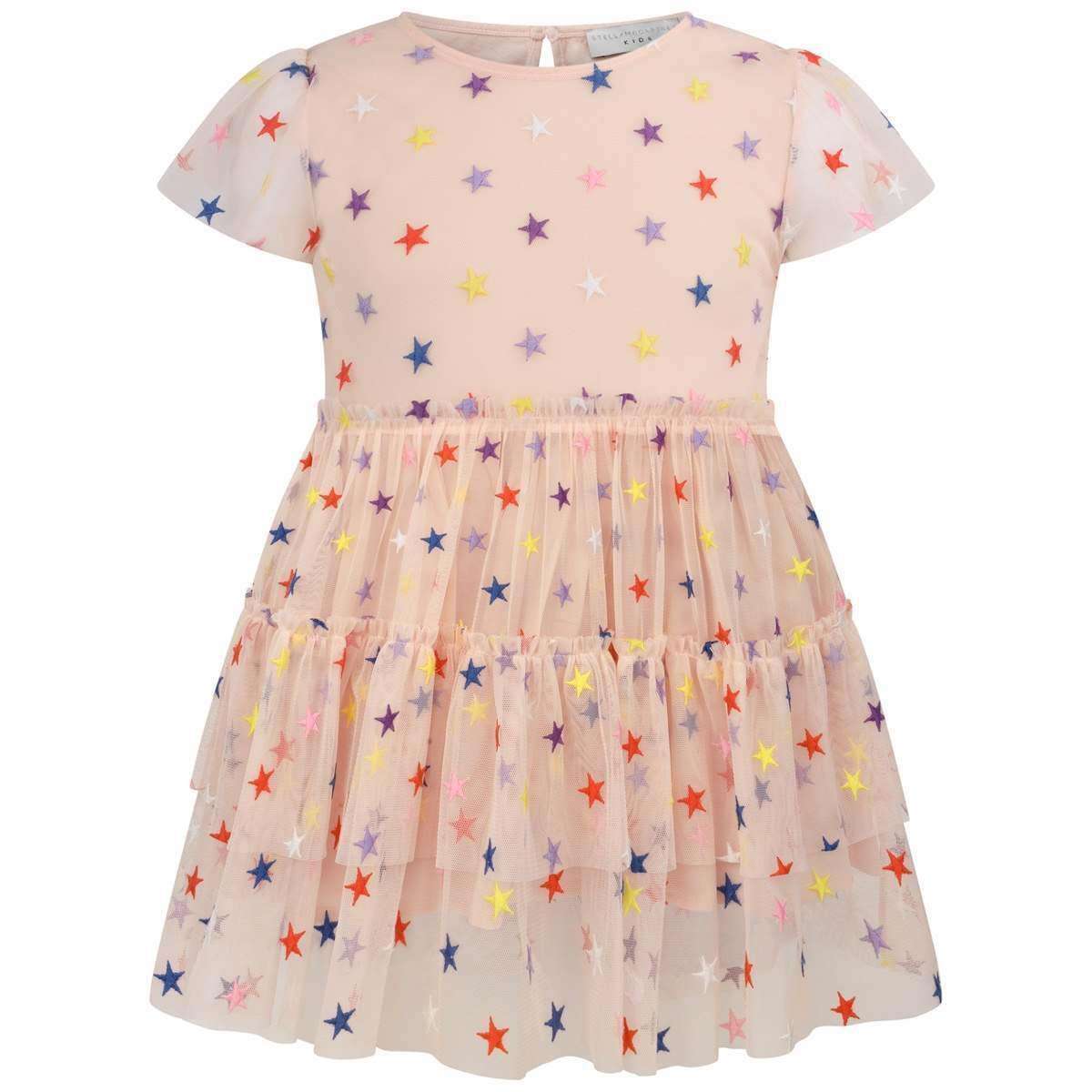 STELLA MCCARTNEY KIDS GIRLS STAR TULLE DRESS 6 YEARS