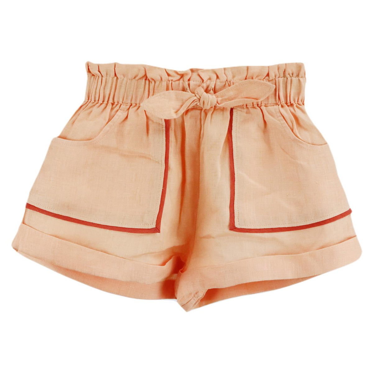 ZIMMERMANN KIDS GIRLS FLORAL COTTON SHORTS 1 YEAR