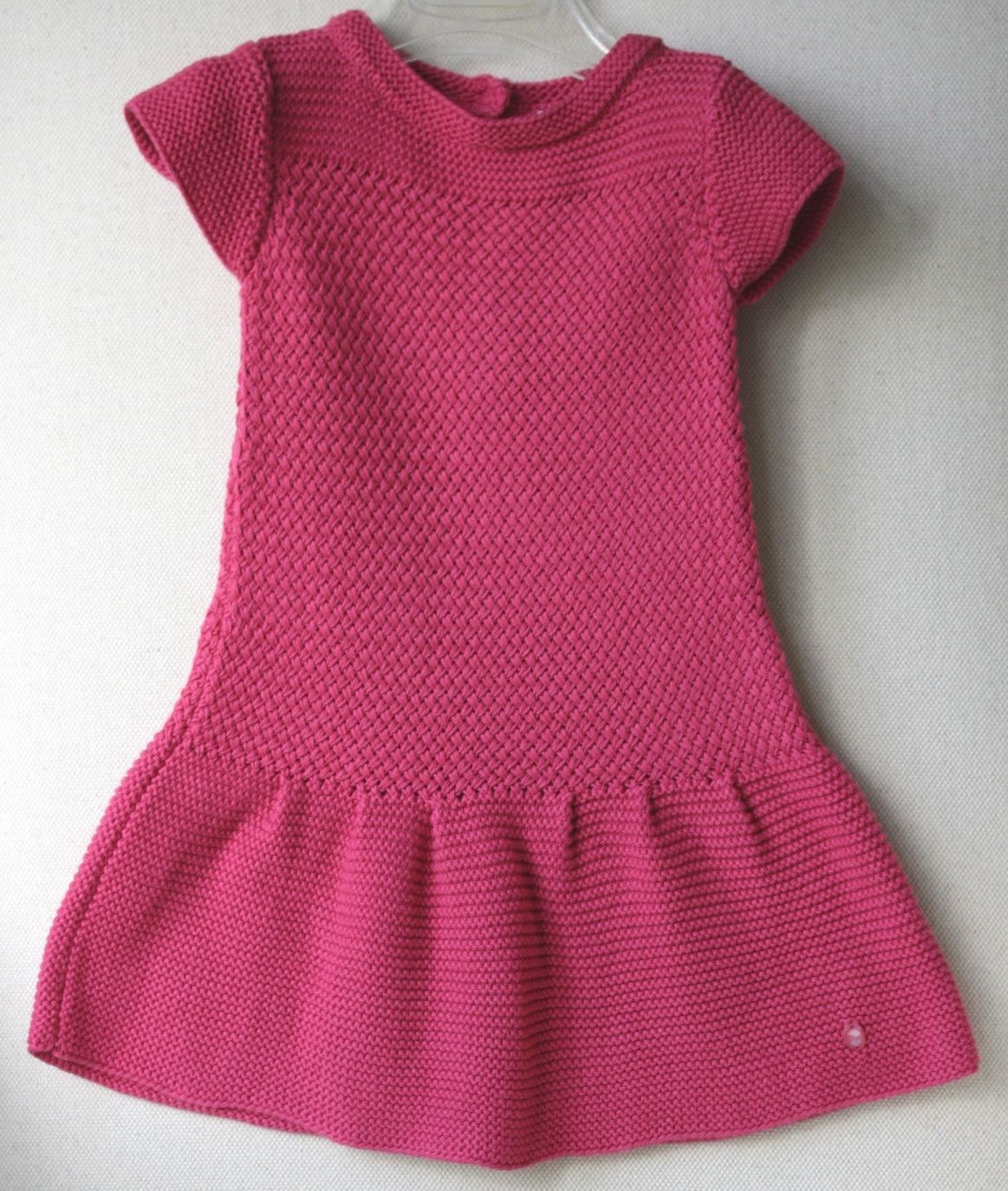 BABY DIOR PINK KNIT DRESS 9 MONTHS | nikkibradford BABY DIOR PINK KNIT DRESS 9 MONTHS | nikkibradford