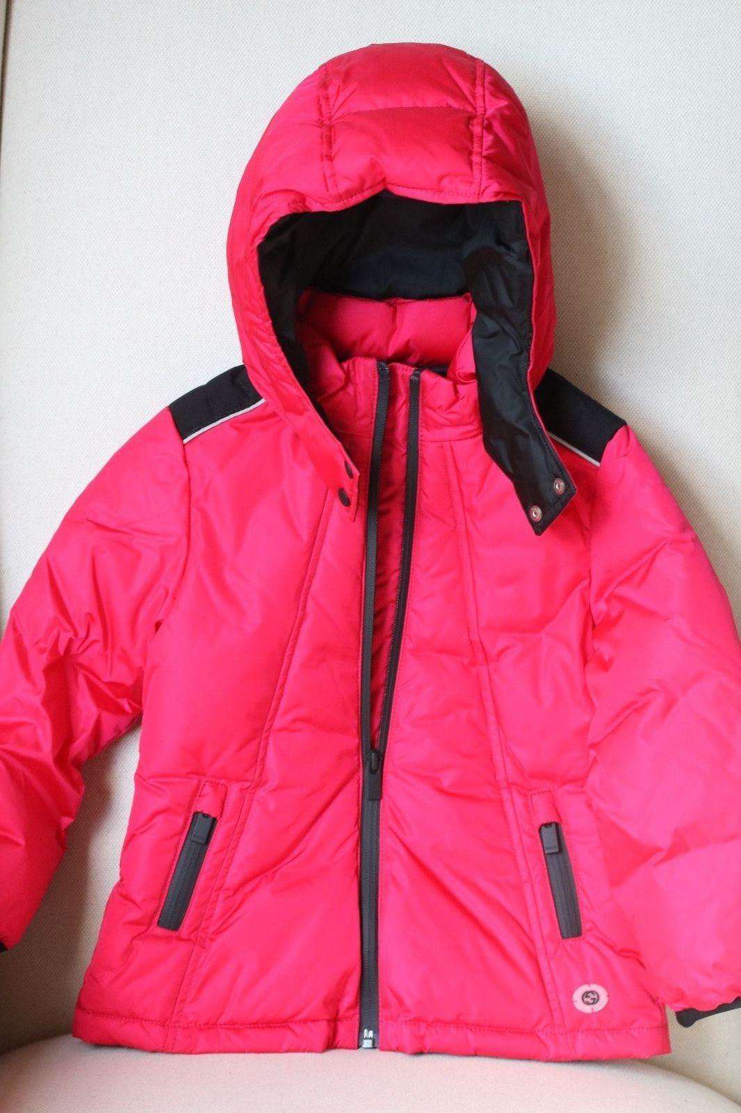 GUCCI BABY GIRLS PINK DOWN PADDED SKI JACKET COAT 24 MONTHS