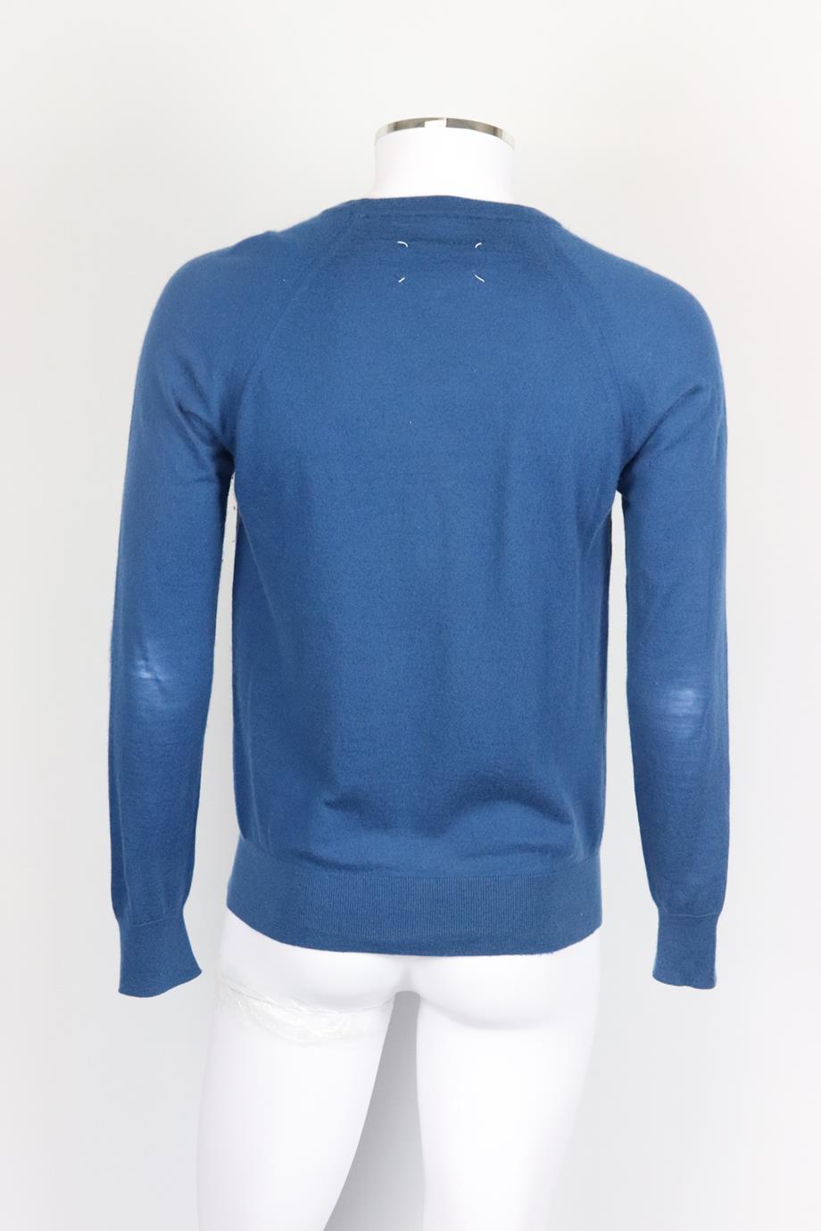 MAISON MARGIELA MEN'S CASHMERE SWEATER MEDIUM