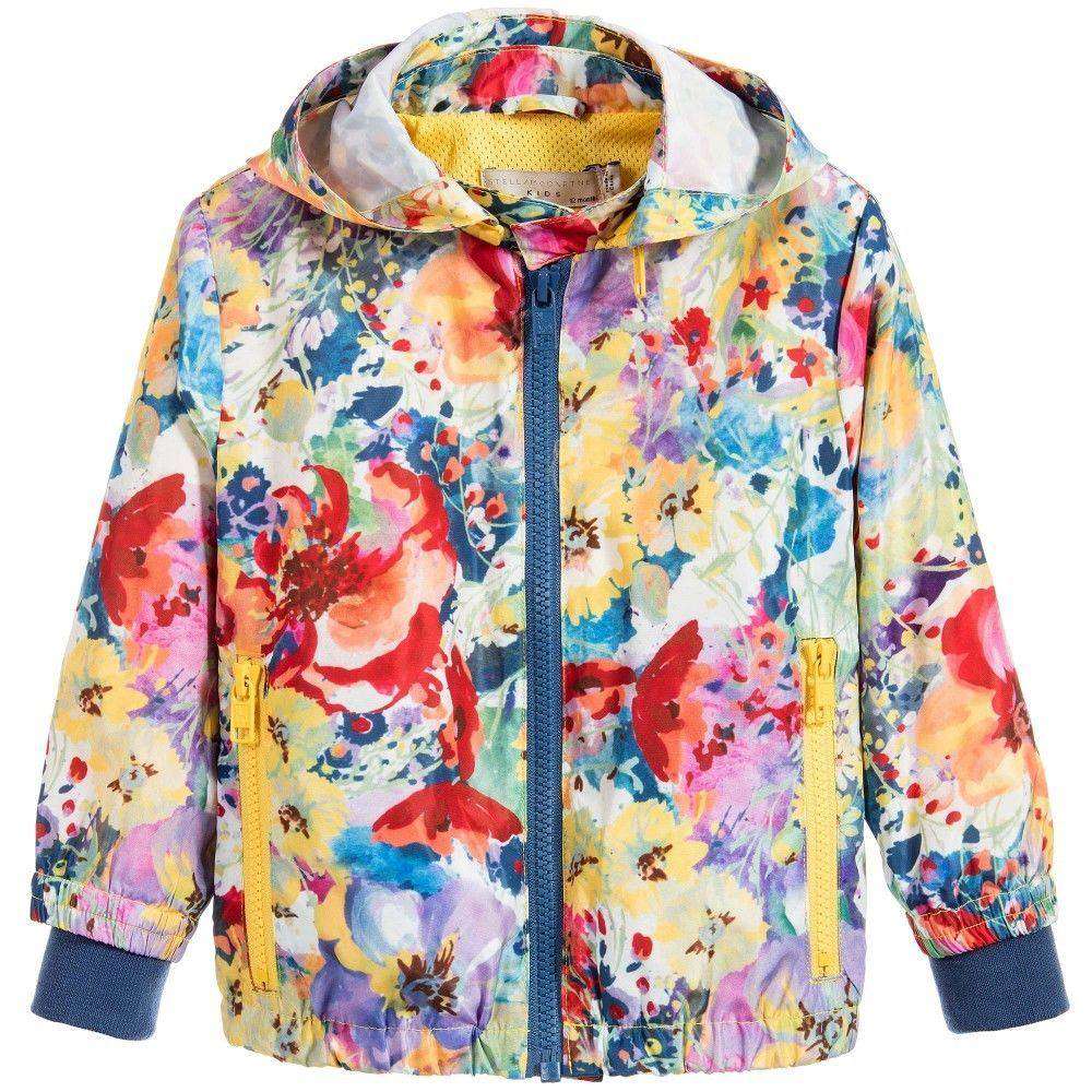 STELLA MCCARTNEY KIDS BABY GIRLS SCOUT FLORAL JACKET 3 YEARS