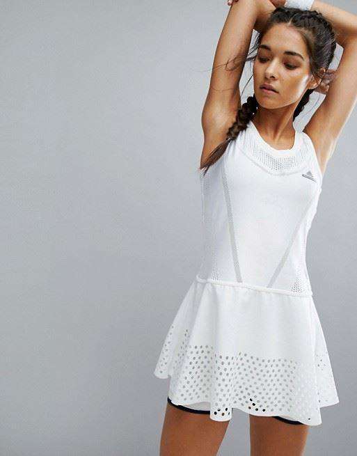 ADIDAS BY STELLA MCCARTNEY BARRICADE TENNIS DRESS LARGE