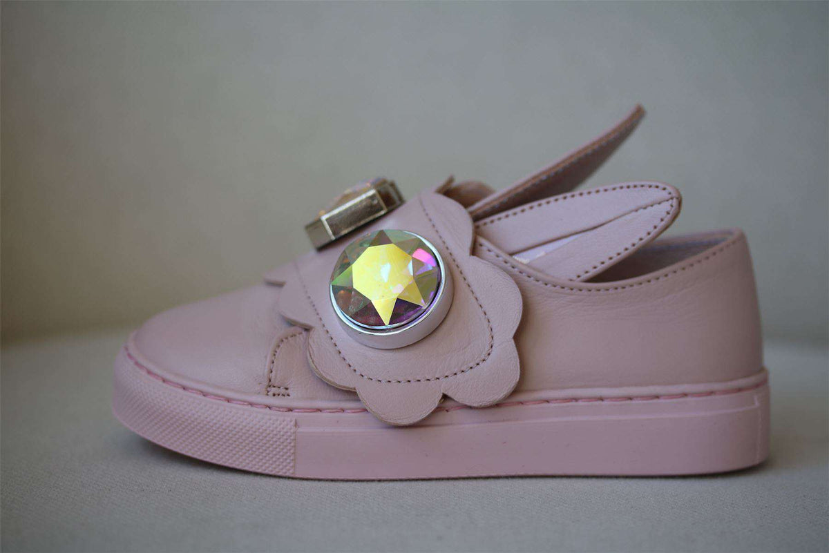 MINNA PARIKKA MINI GIRLS PINK GEM TRAINERS EU 25 UK 7.5