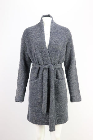 LAINEY KEOGH BELTED CASHMERE BLEND CARDIGAN ONE SIZE