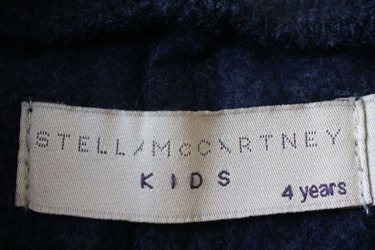 STELLA MCCARTNEY KIDS NAVY BLUE STAR PRINT TRACKSUIT BOTTOMS 4 YEARS
