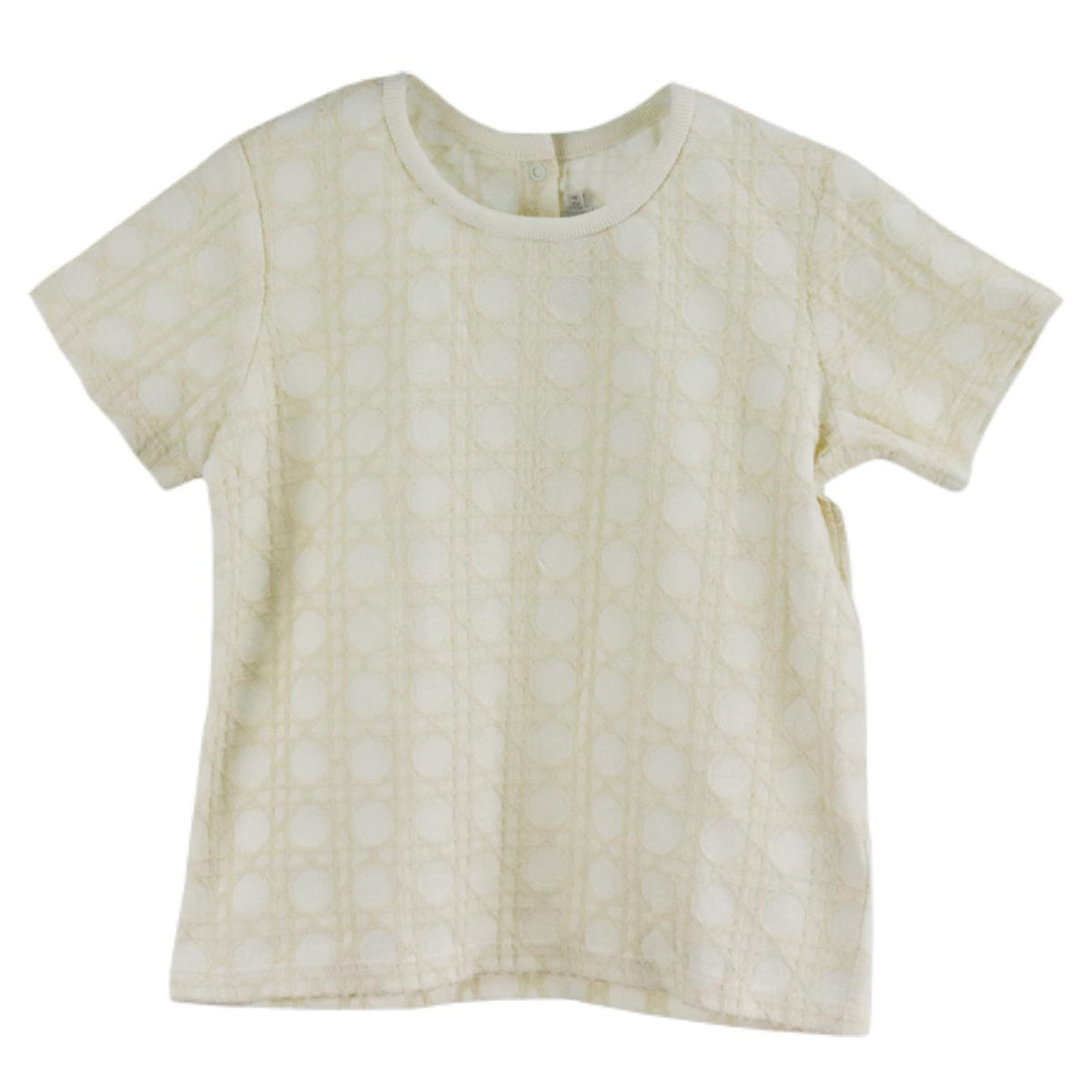 CHRISTIAN DIOR KIDS GIRLS MICROCANNAGE COTTON TOP 24 MONTHS