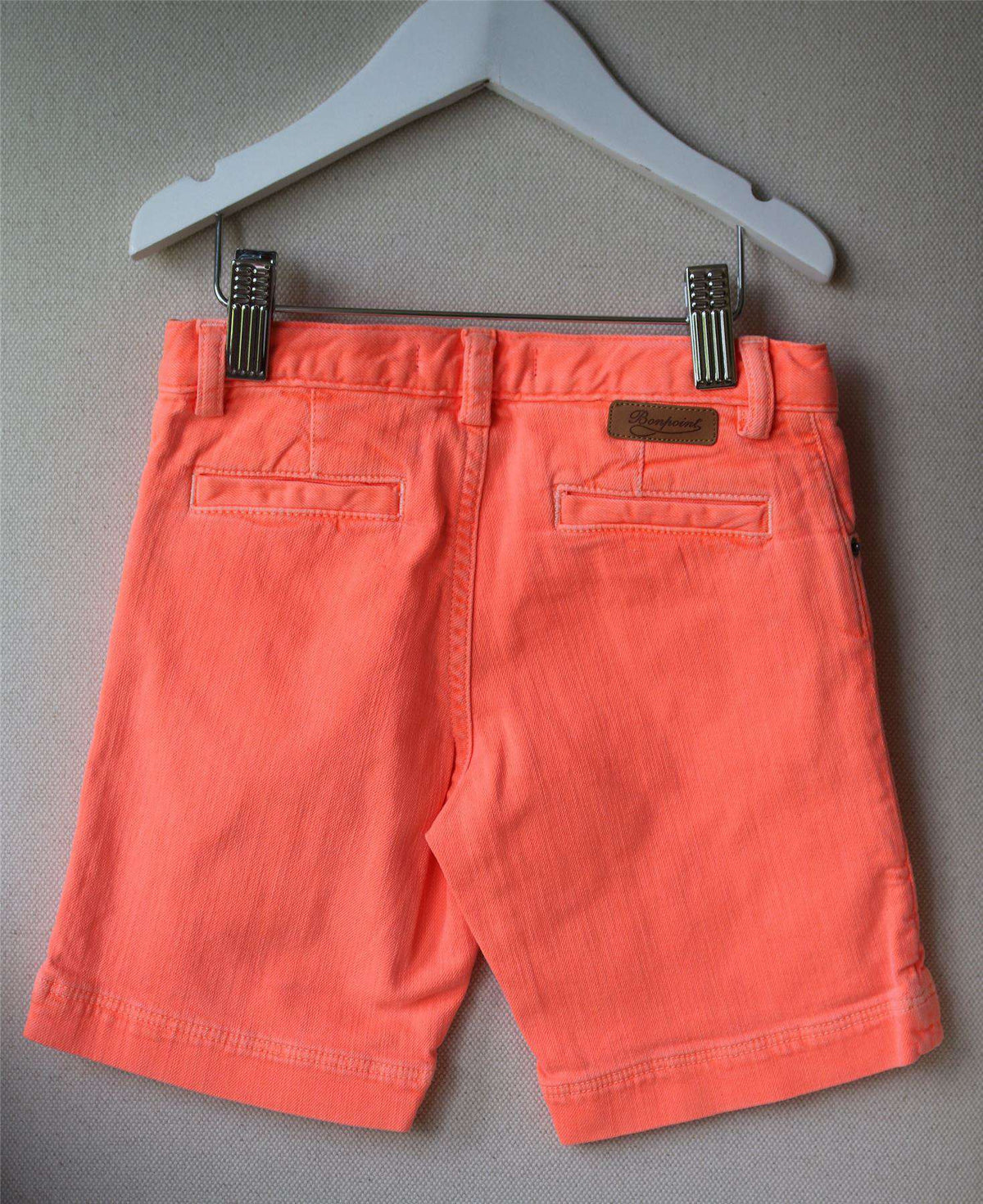 BONPOINT NEON ORANGE SHORTS 3 YEARS