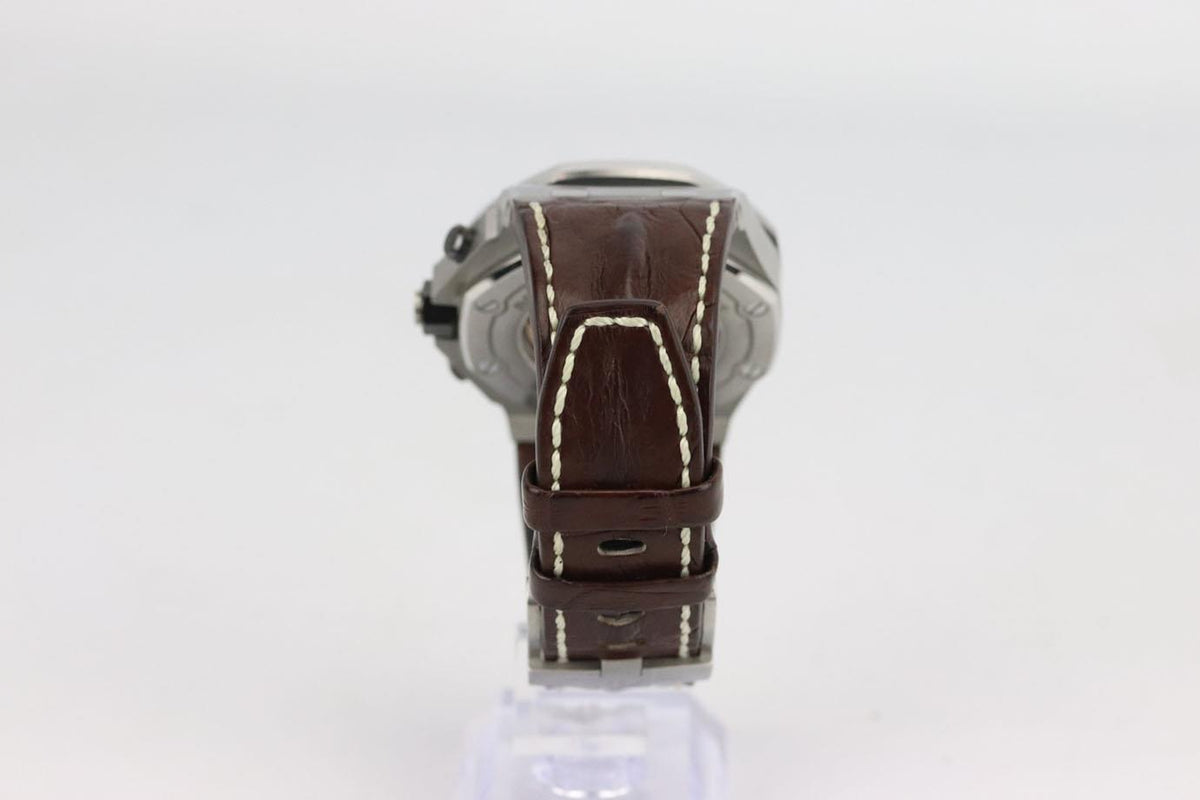 AUDEMAR PIGUET ROYAL OFFSHORE CHRONOGRAPH 42MM SAFARI STEEL WRIST WATCH