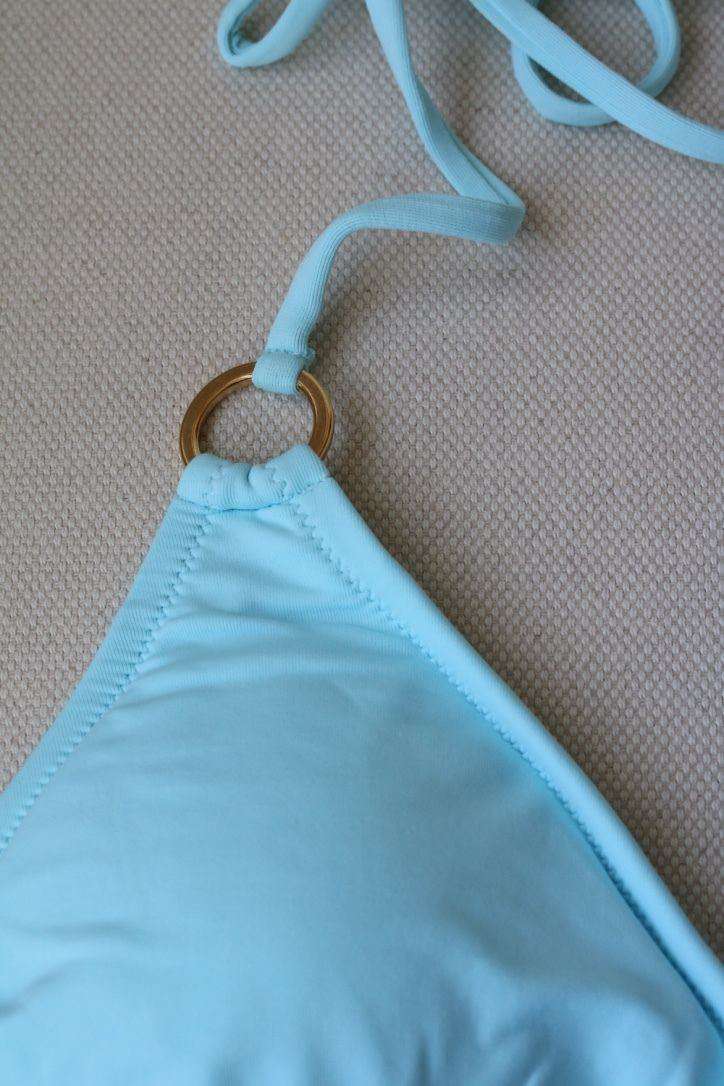 MELISSA ODABASH PALM BLUE BIKINI UK 10/16