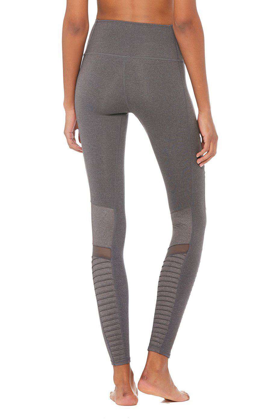 ALO YOGA HIGH WAISTED MOTO LEGGINGS XXSMALL