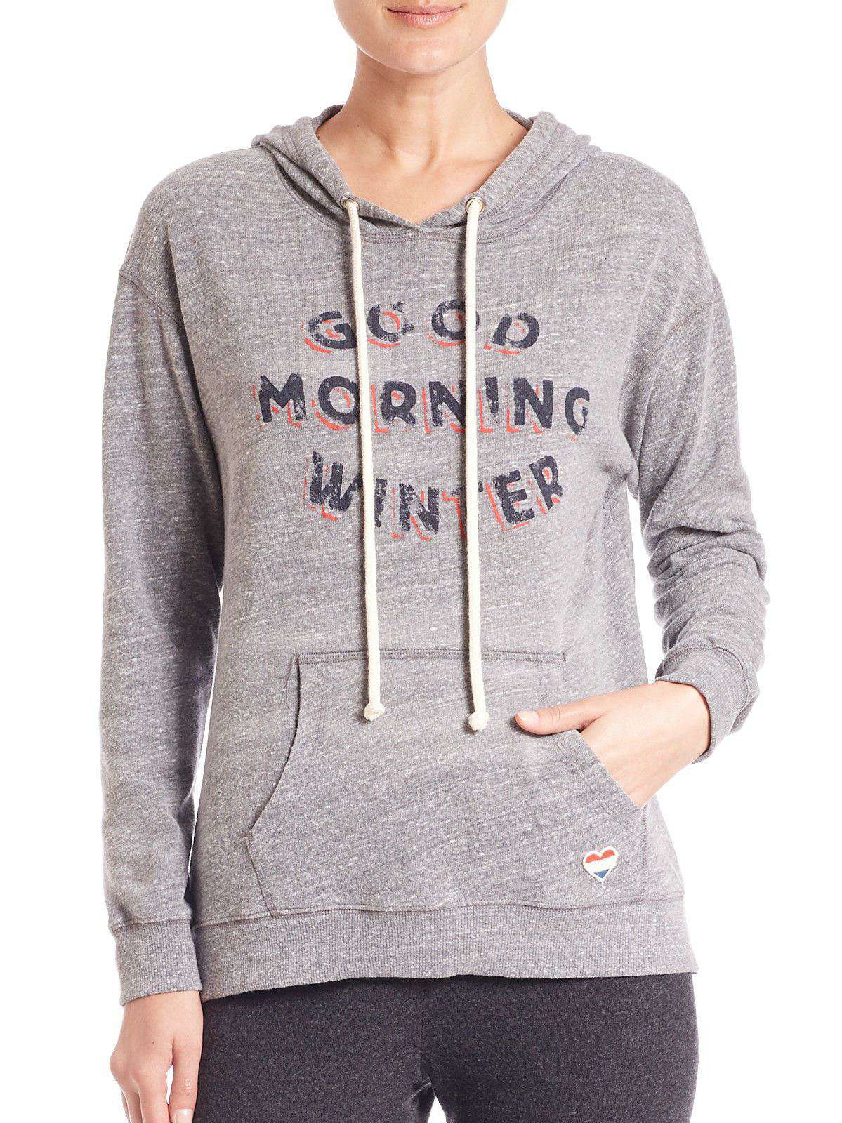 SUNDRY GOOD MORNING WINTER HOODIE SIZE 1 SMALL