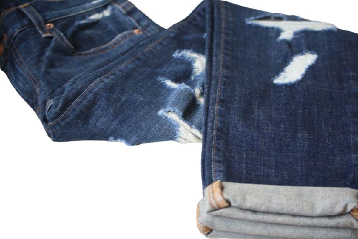 GENETIC DENIM BOYFRIEND ALEXA HEIRLOOM JEANS W24 UK 6