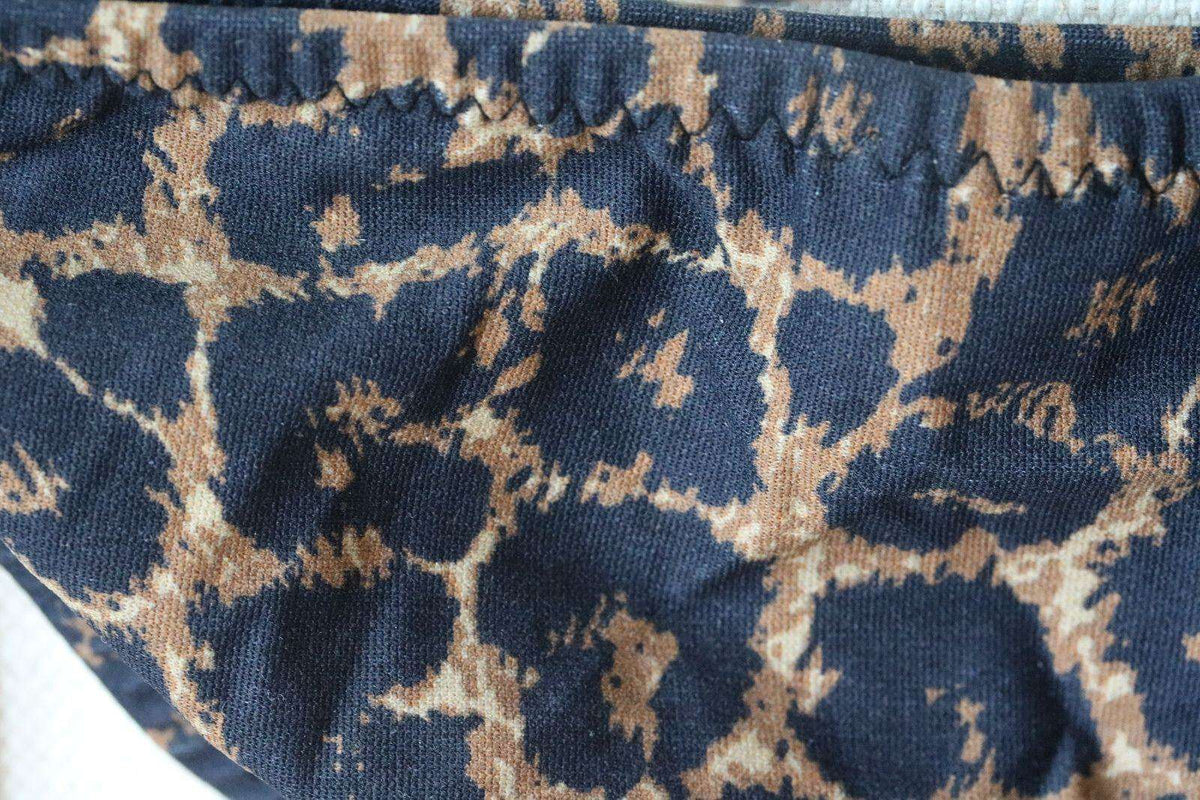 MELISSA ODABASH MONTE CARLO CHEETAH PRINT TRIANGLE BIKINI UK 10/UK 16