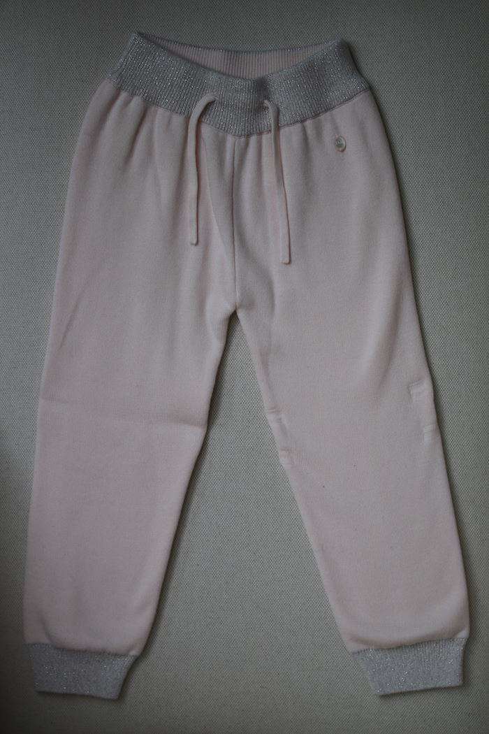 DIOR GIRLS PINK KNIT TRACKSUIT 4 YEARS